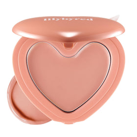 lilybyred Luv Beam Cheek Balm heart-shaped cream blush front view