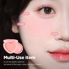 lilybyred Luv Beam Cheek Balm in natural light