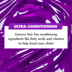 Lime Crime Unicorn Hair Dye Pony Violet Purple 245g lifestyle scene
