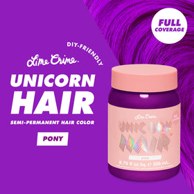 Lime Crime Unicorn Hair Dye Pony Violet Purple 245g packaging