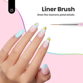 Liner Brush from beetles Gel Polish Nail Art Brushes Set