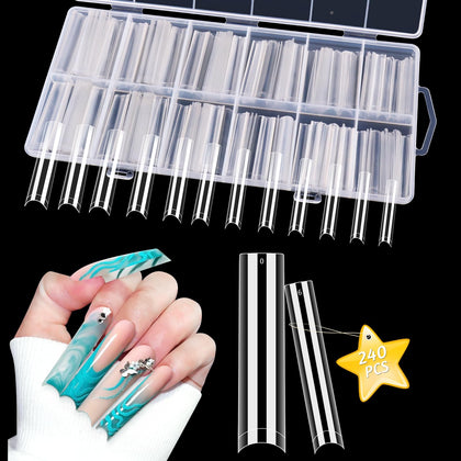 LIONVISON 3XL Square Nail Tips packaging front view