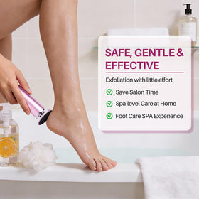 LIONVISON Electric Foot Callus Remover with sanding discs