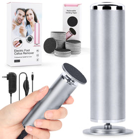 LIONVISON Electric Foot File Remover front view with adjustable speed feature