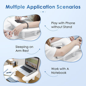 LIONVISON Nail Arm Rest with non-slip pad close-up