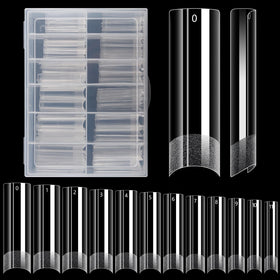 LIONVISON XL Square Nail Tips 240PCS front view