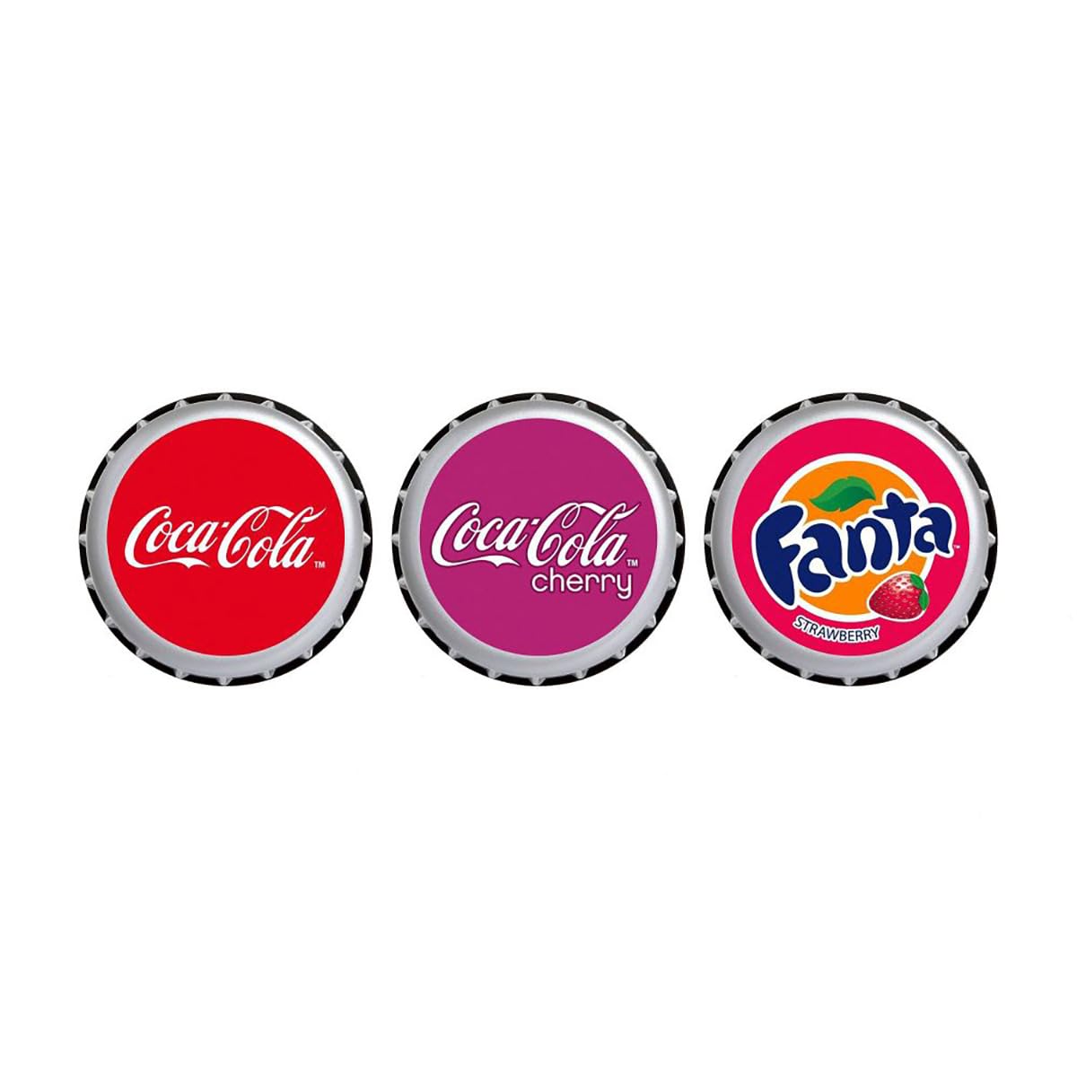 Lip Smacker Coca Cola lip balm trio in packaging