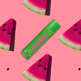 Lip Smacker Flavored Lip Balm Trio on a colourful background