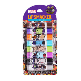 Lip Smacker Guardians of the Galaxy Party Pack front view with colourful lip balms