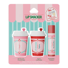 Lip Smacker Holiday Café Balm Trio in frappe cup design