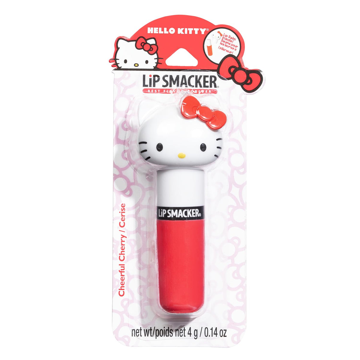 Lip Smacker Lippy Pals Hello Kitty Cheerful Cherry lip balm front view
