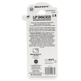 Lip Smacker Lippy Pals Hello Kitty lip balm on a colourful background