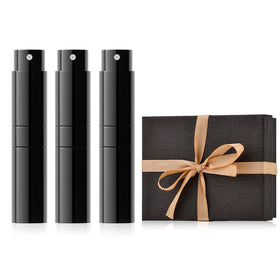 LISAPACK 8ml refillable travel perfume bottle set in elegant packaging