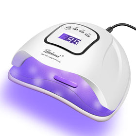Liteland UV Gel Nail Lamp front view with LED display
