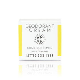 Little Seed Farm Grapefruit Lemon Deodorant Cream front view