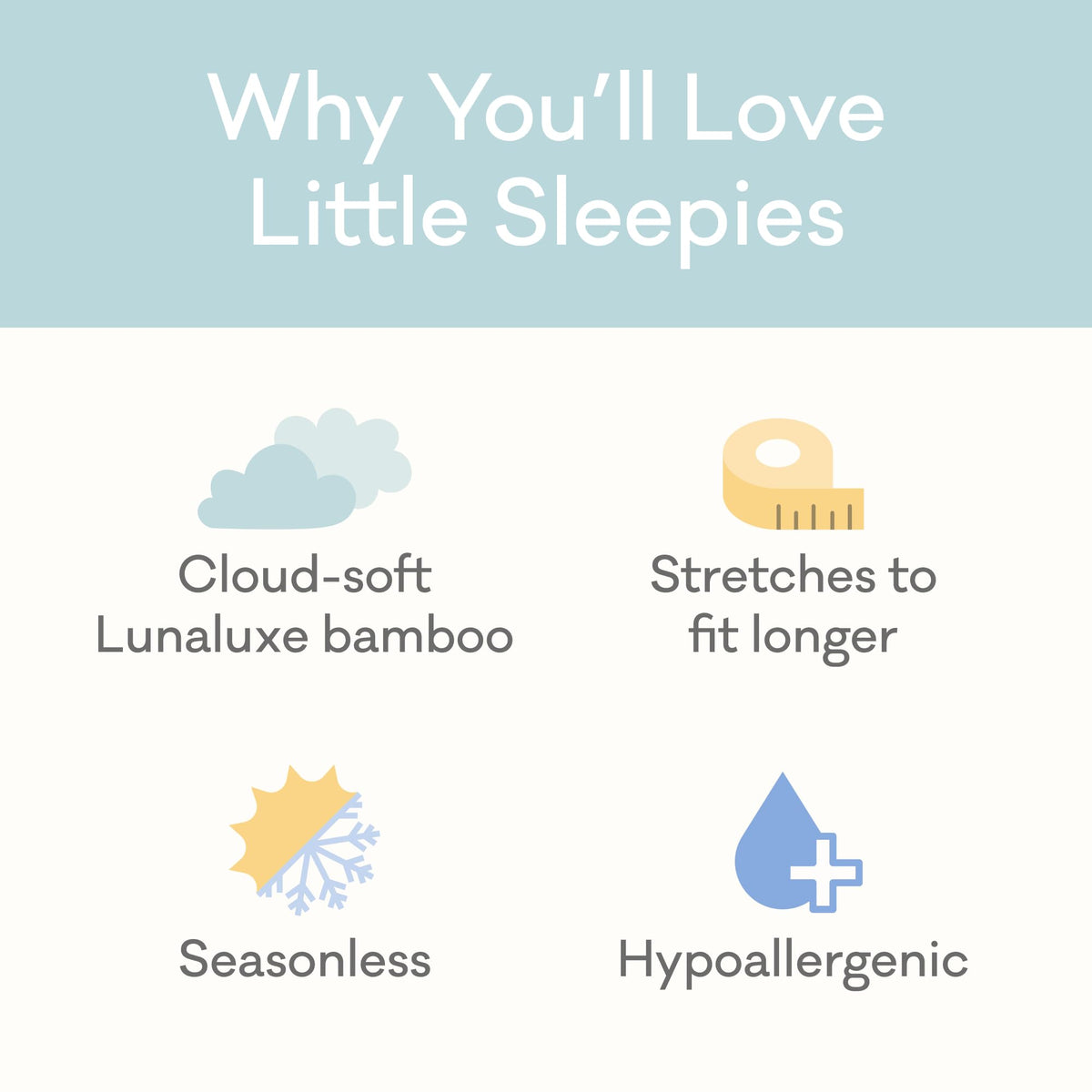 Little Sleepies Kids Pajama Set Blue Cookies & Milk close-up of fabric
