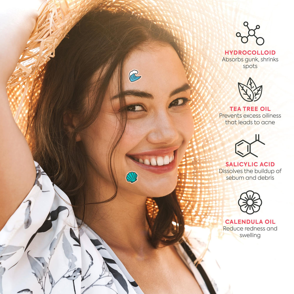 LivaClean pimple patches Hawaii Edition packaging