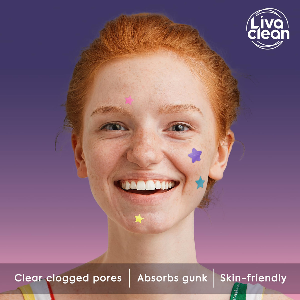 LivaClean Superstar Pimple Patch variety pack display