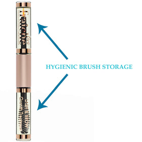 Live Fraiche Lash Serum Mascara Tube on a vanity