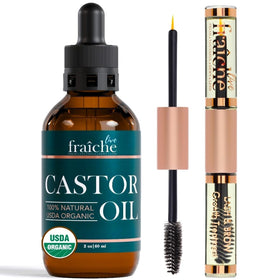 Live Fraiche Organic Castor Oil Eyelash Growth Serum front view