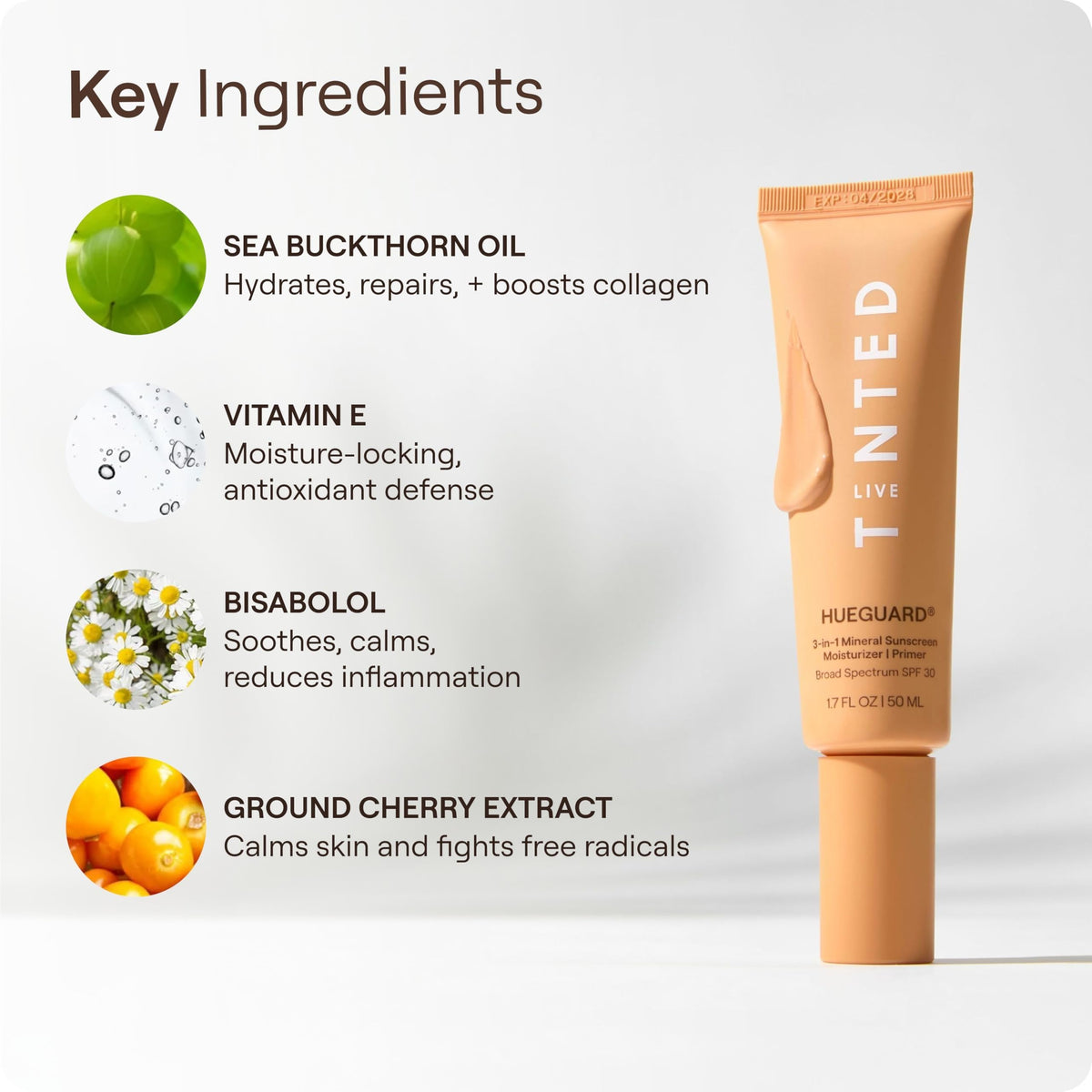Live Tinted Hueguard Jumbo 3-in-1 Mineral SPF 30 with makeup products