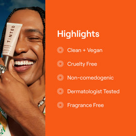 Live Tinted Hueguard Tinted Sunscreen SPF 50 lifestyle use
