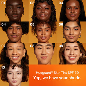 Live Tinted Hueguard Tinted Sunscreen SPF 50 shade 09 swatch