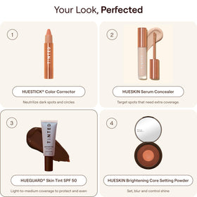 Live Tinted Hueguard Tinted Sunscreen SPF 50 shade swatches