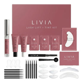 LIVIA Korean Lash Lift Kit packaging front view