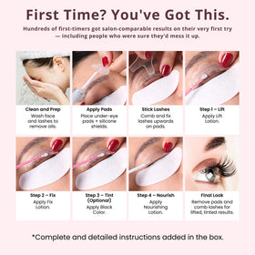 LIVIA Lash Lift neutraliser solution bottle