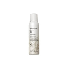 Living Proof Dry Shampoo 5.5 oz front view with vanilla scent label