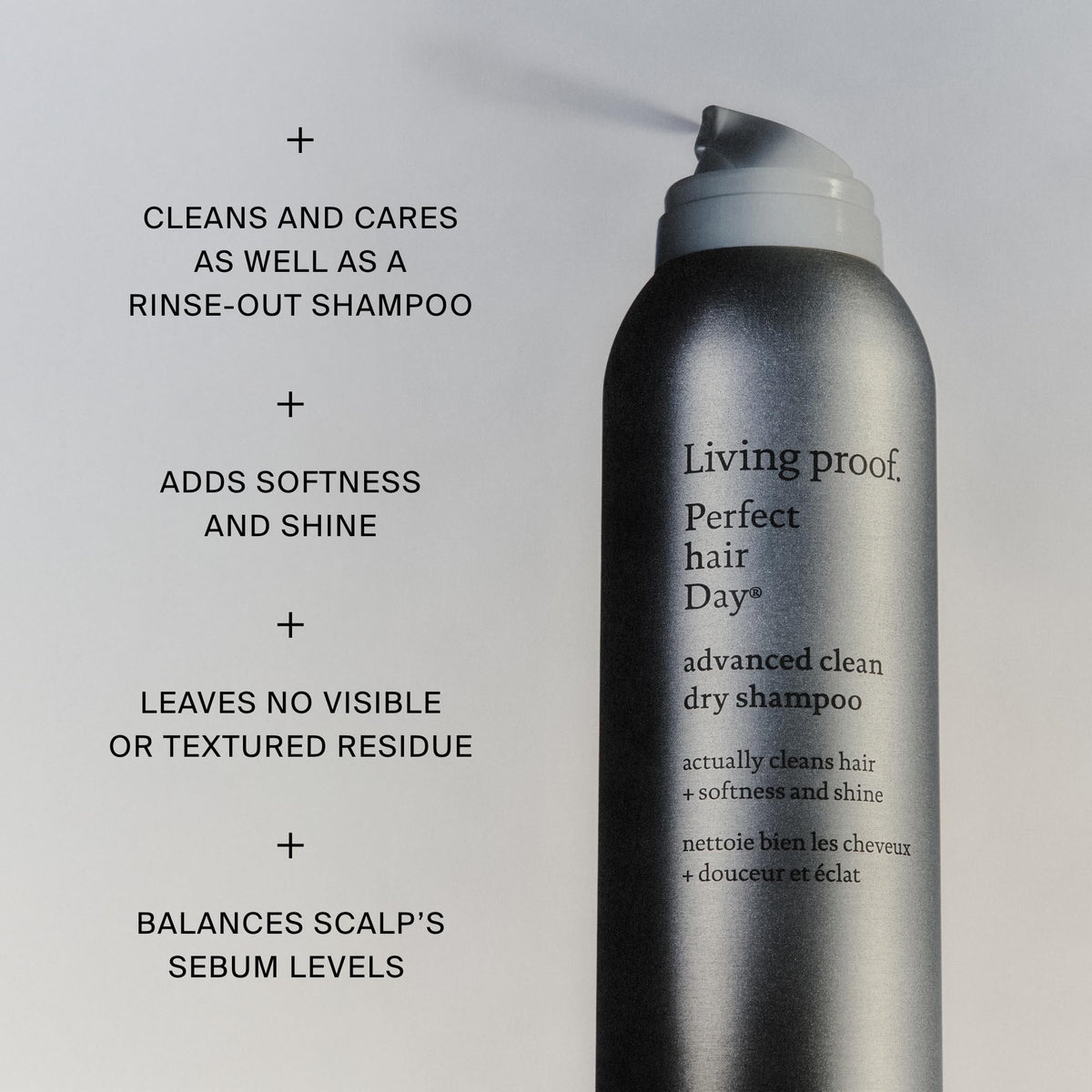 Living Proof Dry Shampoo Advanced Clean 5.5 oz side view