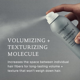 Living Proof Full Dry Volume & Texture Spray 358g application demonstration