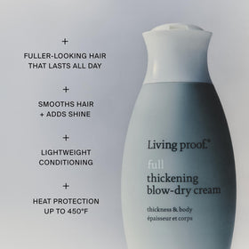 Living Proof Full Thickening Blow-Dry Cream lifestyle use
