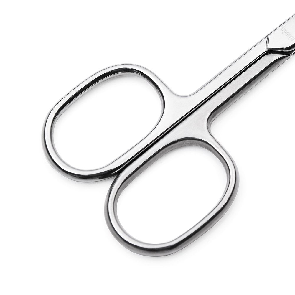 LIVINGO Nail Scissors close-up view of the cutting edge