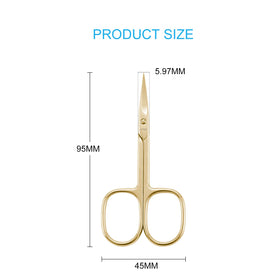 LIVINGO Nail Scissors in a neat tin case