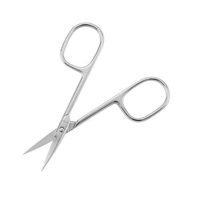 LIVINGO Nail Scissors side view showcasing mirror finish