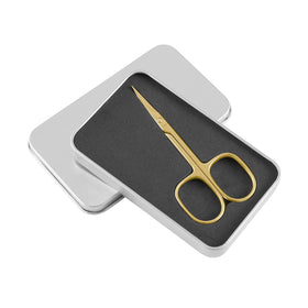 LIVINGO Nail Scissors with reflection showing mirror finish