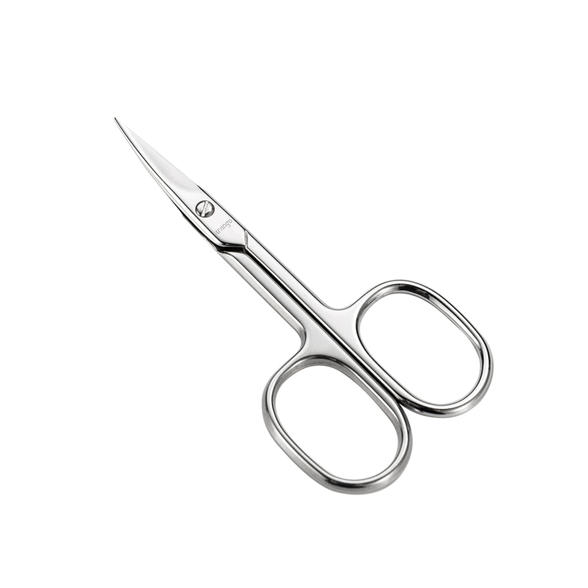 LIVINGO Premium Nail Scissors stainless steel curved design front view