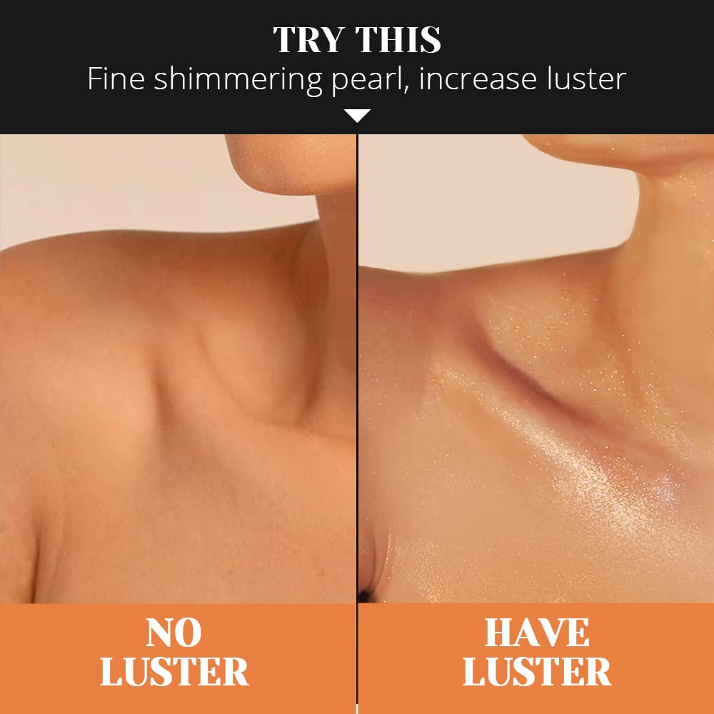 LIYALAN Shimmer Body Oil Bronze Gold packaging details