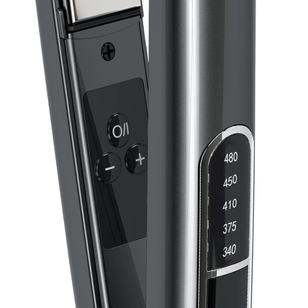 Lizze Extreme Professional Slim Titanium Straightener side view