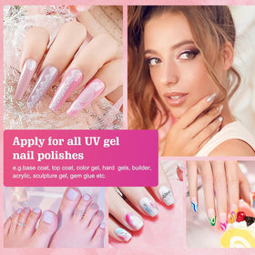 LKE Nail Lamp in a home nail art setup