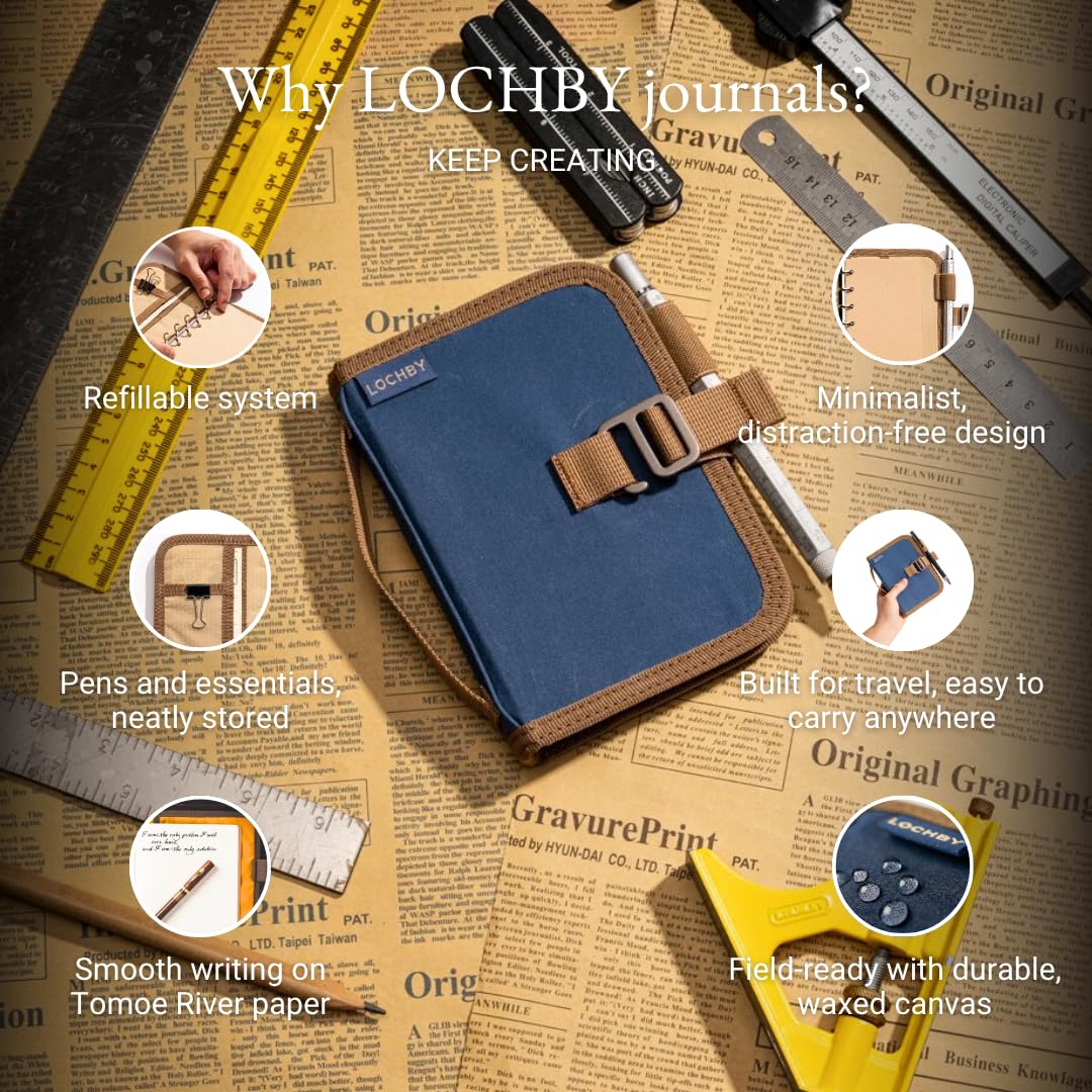 LOCHBY Field Binder A7 packaging view