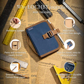 LOCHBY Field Binder A7 packaging view