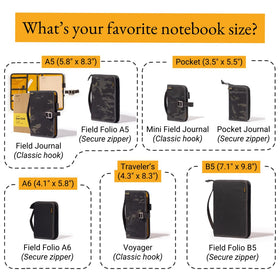 LOCHBY Field Journal back view