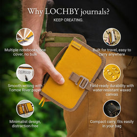 LOCHBY Mini Field Journal packaging