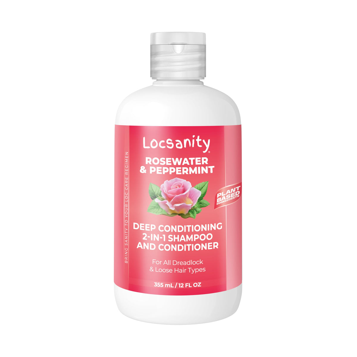 Locsanity 2-in-1 Shampoo and Conditioner for Dreadlocks, front view