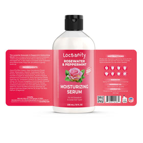 Locsanity Rosewater Peppermint Loc Care Bundle packaging