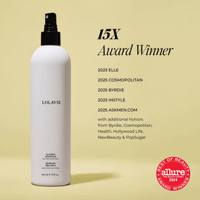 LolaVie Glossing Detangler 12 oz with spray nozzle