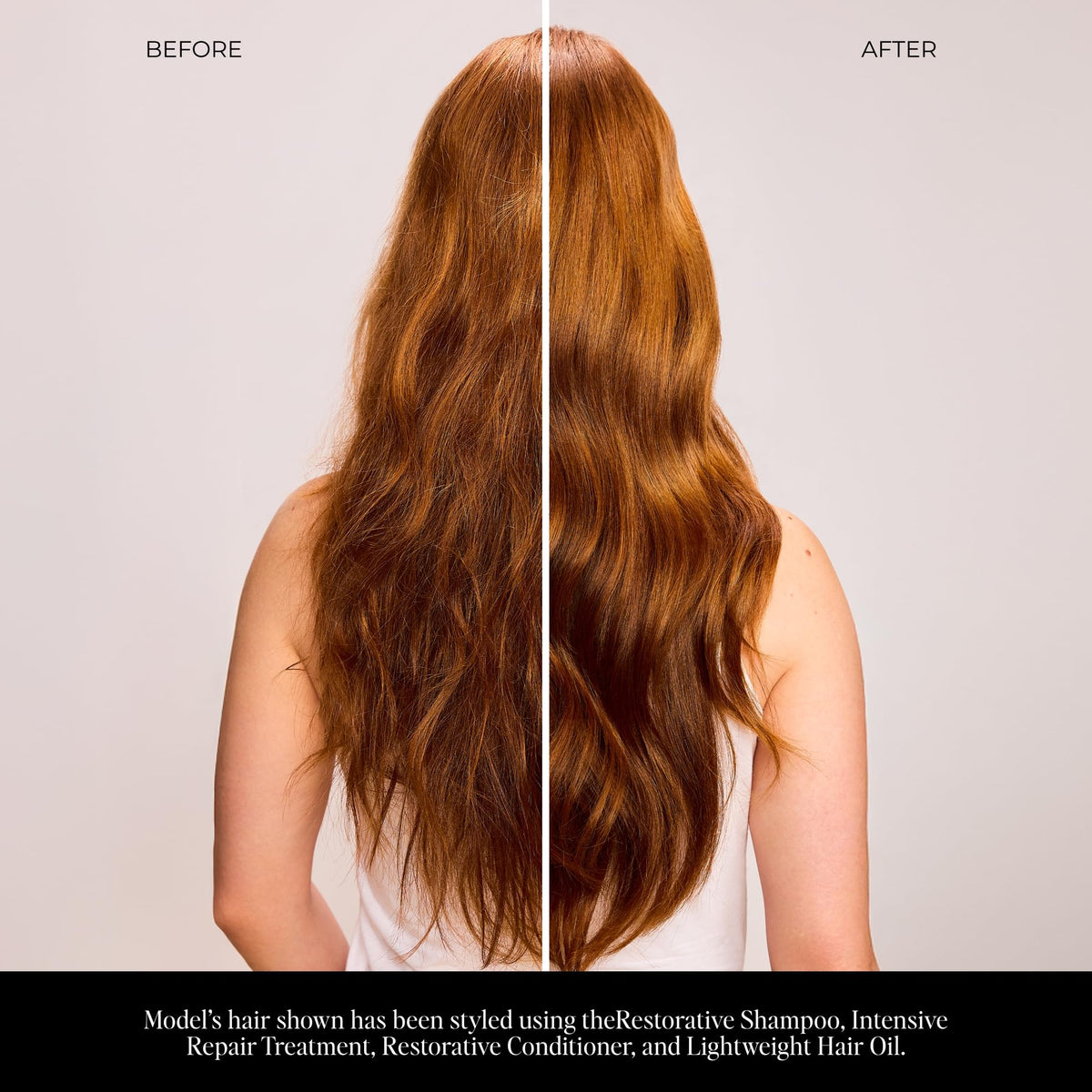 LolaVie Intensive Repair 5 oz application on hair
